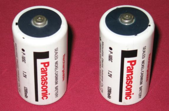 Panasonic nicd "D" Cell Battery